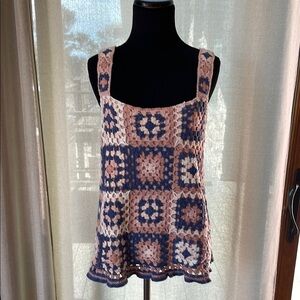 Crochet Tank Top NWT
